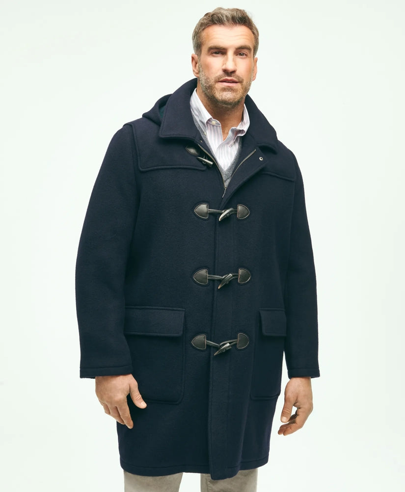 Big & Tall Classic Wool Duffle Coat | Brooks Brothers cheap