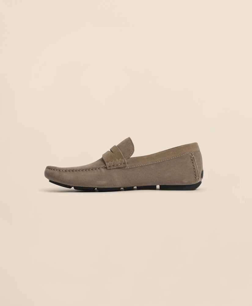 Jefferson Suede Driving Moccasins | Brooks Brothers online
