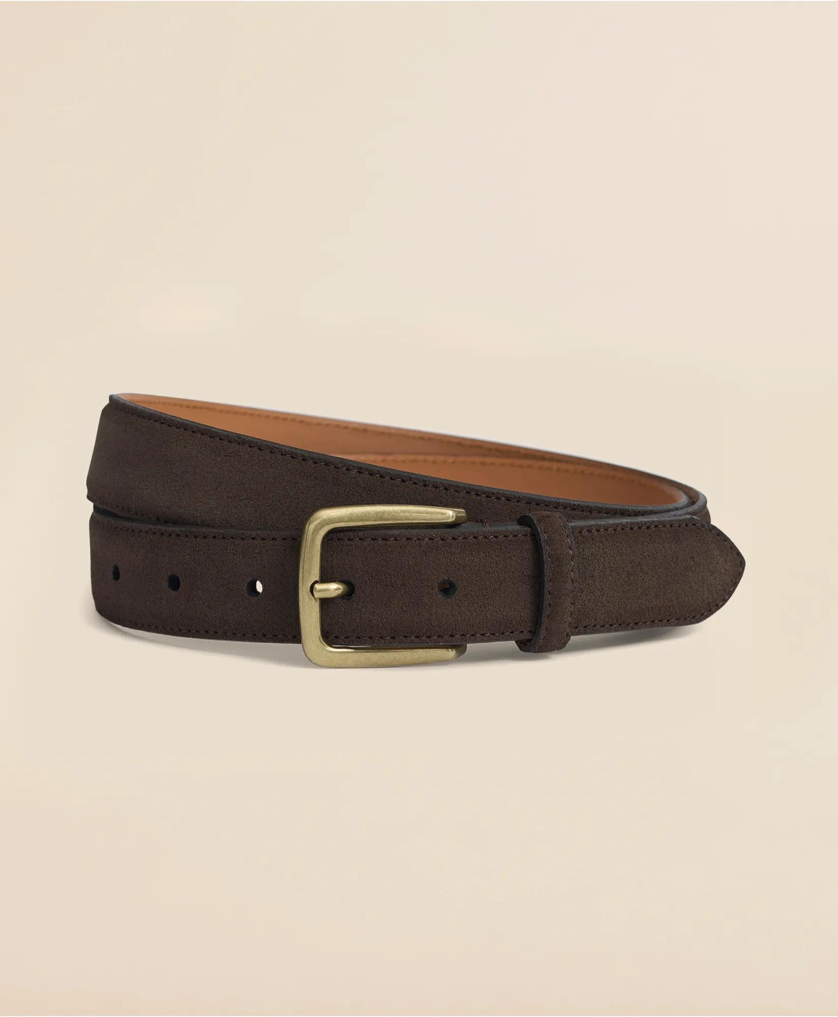 Classic Suede Belt | Brooks Brothers sale