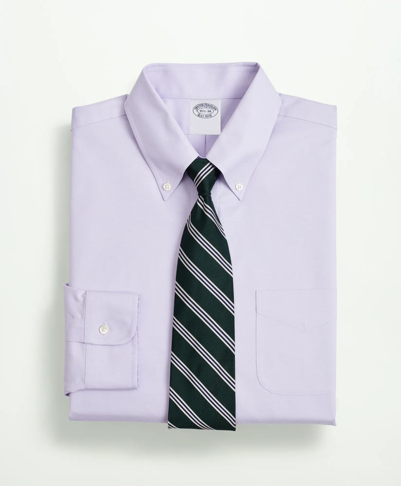 Stretch Supima® Cotton Non-Iron Pinpoint Oxford Button-Down Collar Dress Shirt | Brooks Brothers discount