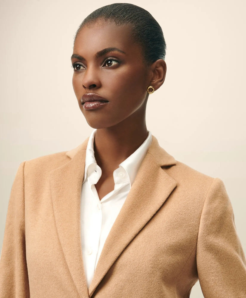 Camel Hair Car Coat | Brooks Brothers online shop