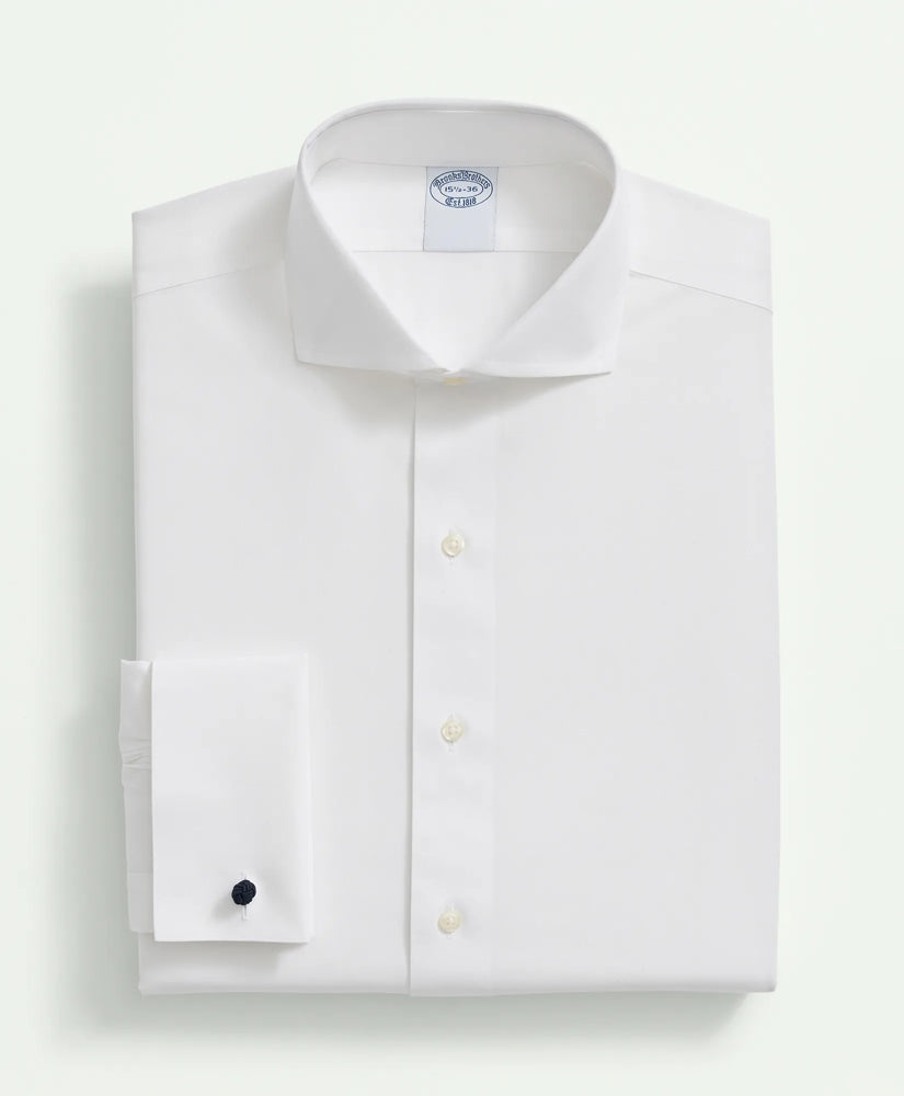 Stretch Supima® Cotton Broadcloth Londoner Collar, Dress Shirt | Brooks Brothers for sale